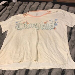 #388 Disneyland Cream T-Shirt